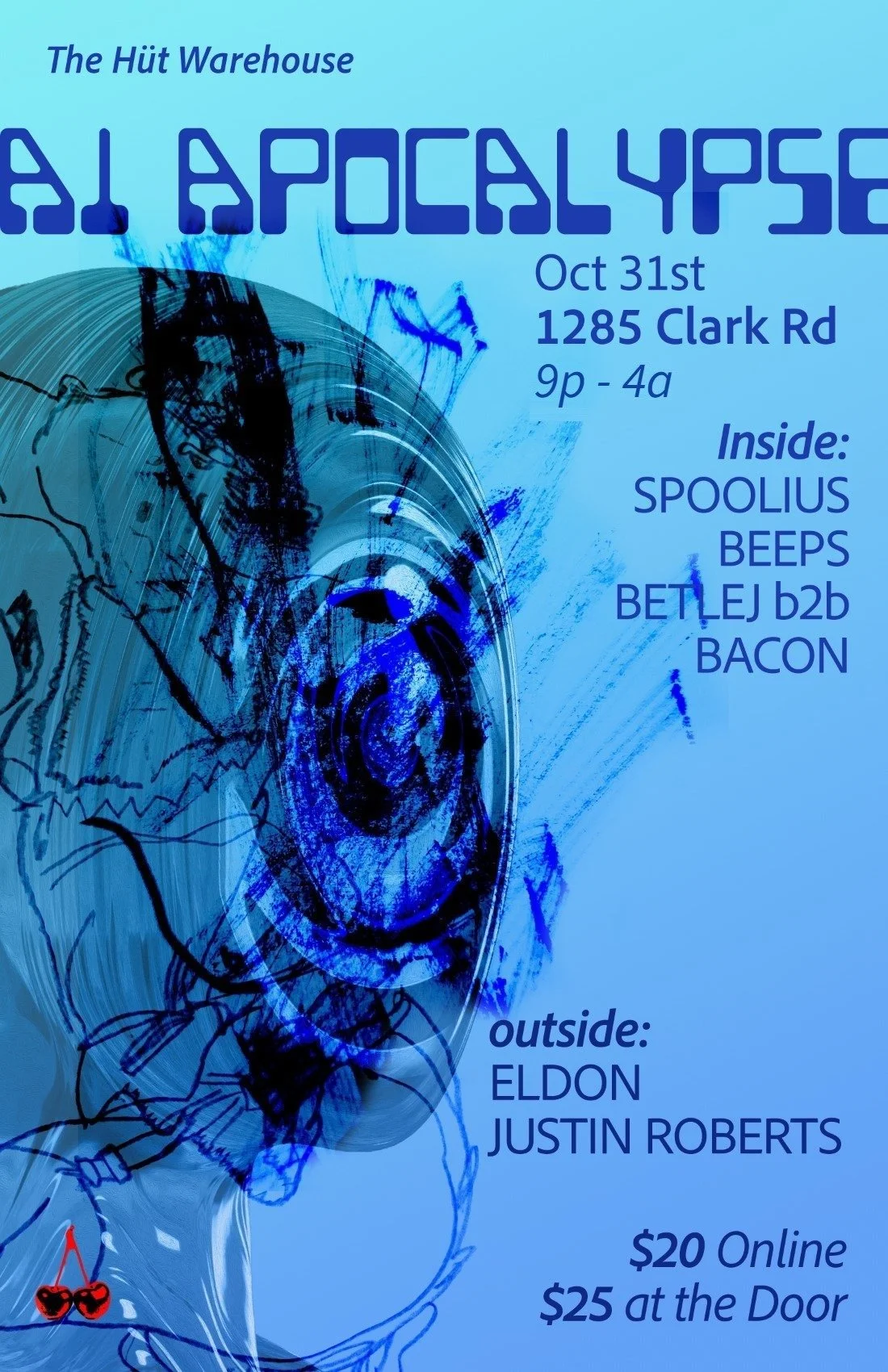 AI Apocalypse · Halloween flyer